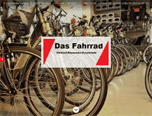 Tablet Screenshot of das-fahrrad-bergedorf.de